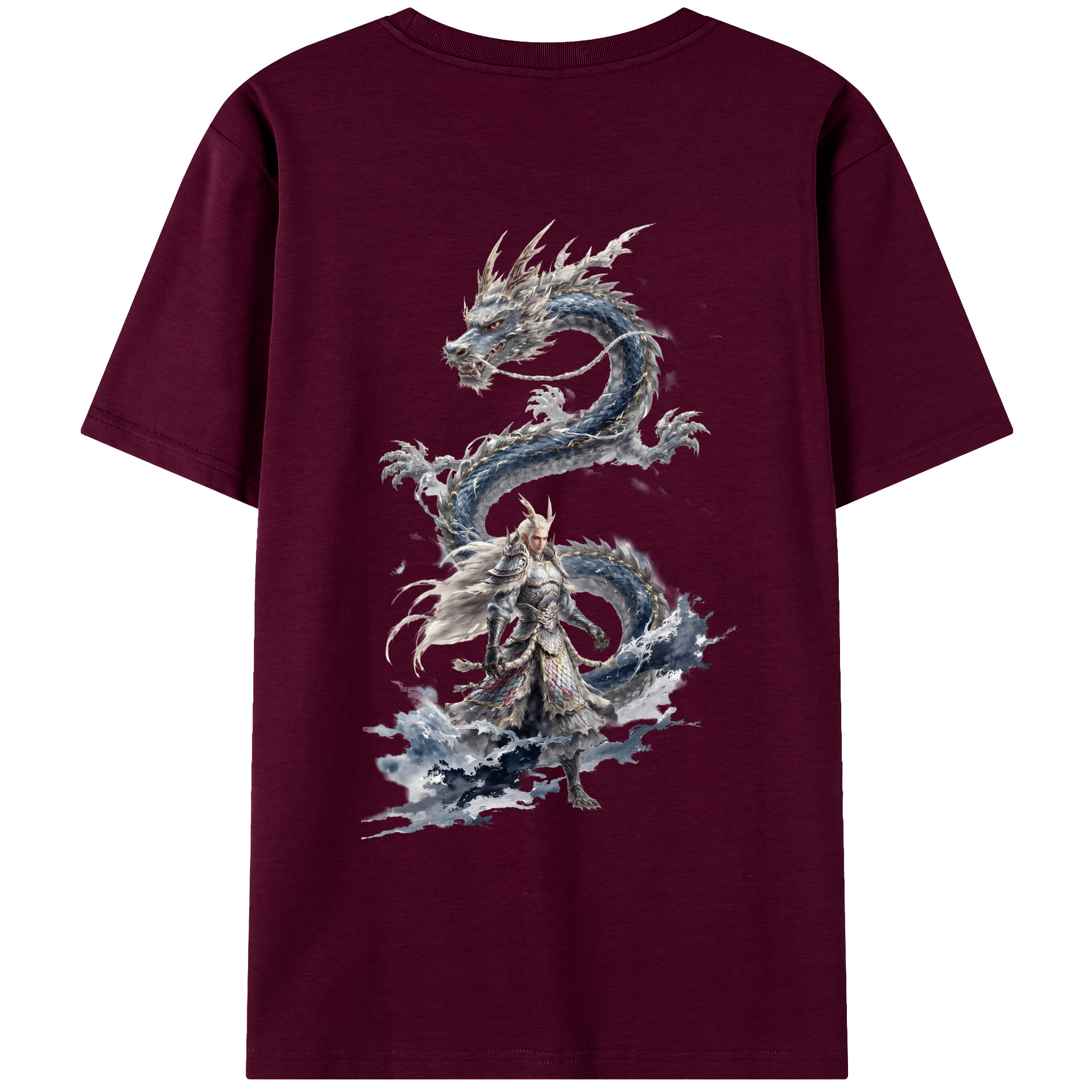 （画像用） Ne Zha 2 ナタ 魔童の大暴れ レディース半袖Tシャツ(バックプリント)